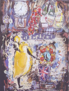 アトリエにて（1987年）